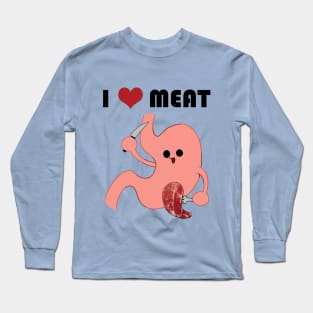 I love meat Long Sleeve T-Shirt